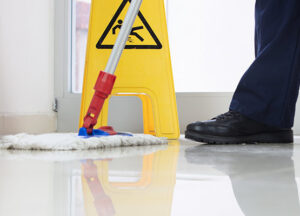 janitorial services included in the office space rental